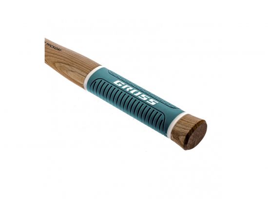 Молоток-гвоздодер GROSS American hickory 280г, угол 75, магнит, обрезиненная рукоятка 10417 – изображение 3