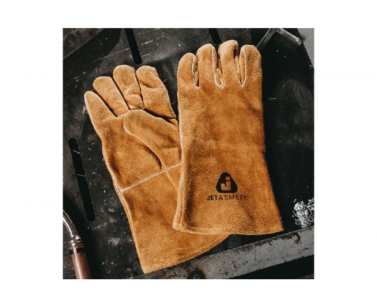 Перчатки сварщика Jeta Safety Ferrus, 10/XL , цвет оранжевый, JWK301-XL – изображение 4