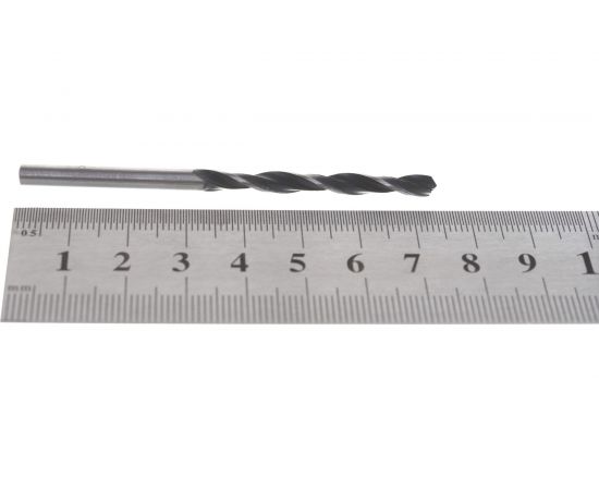 Сверло по металлу Туламаш цилиндрический хвостовик 4 мм Р6М5 ТМ 53244 – изображение 4