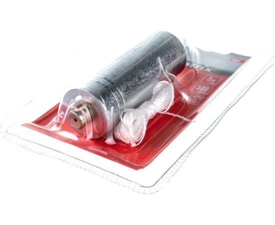 Цилиндрический отвес (500 г, шнур 5 м) MATRIX 84892 – изображение 4