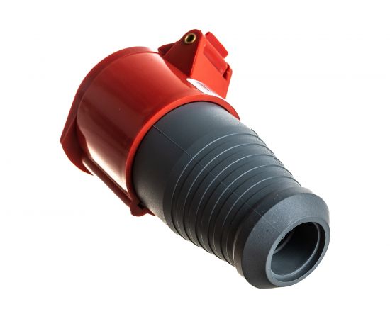 Кабельная розетка IEK 16A 3P+Е 380В IP44 214 ИЭК PSR22-016-4 9693472 – изображение 4