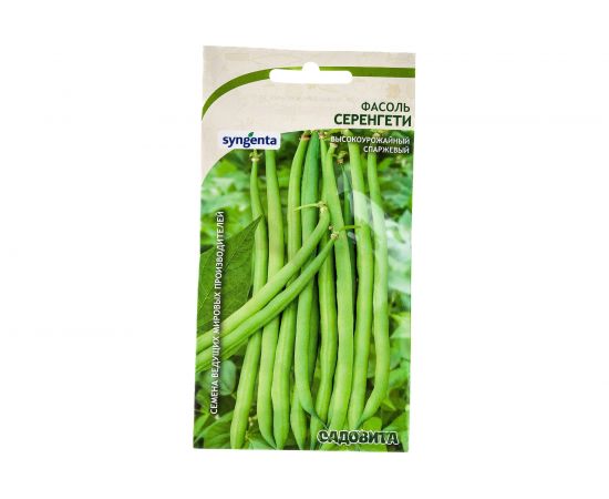 Семена САДОВИТА Фасоль Серенгети 10 семечек 00132391 – изображение 4