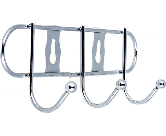Вешалка Fora настенная, с 3 крючками 25003 – изображение 4
