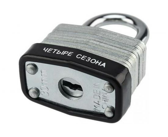 Навесной замок ЧЕТЫРЕ СЕЗОНА ССН-30 79-0133 – изображение 6
