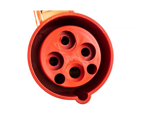 Кабельная розетка IEK 16A 3P+Е 380В IP44 214 ИЭК PSR22-016-4 9693472 – изображение 6