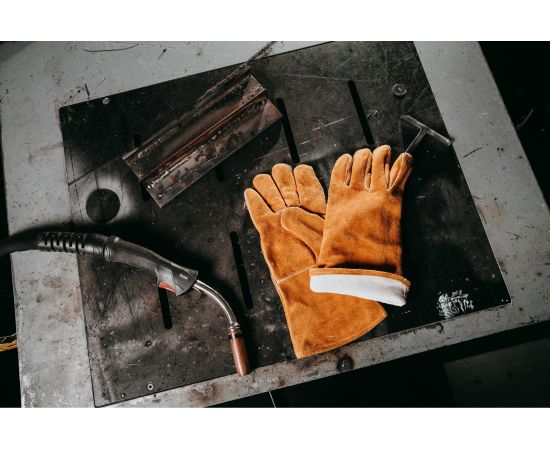 Перчатки сварщика Jeta Safety Ferrus, 10/XL , цвет оранжевый, JWK301-XL – изображение 8