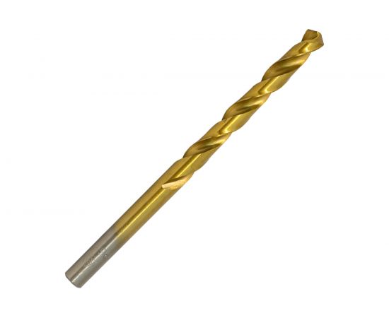 Сверло ц/х средняя серия с покрытием нитридом титана (6.5 мм; Р6М5-TiN; А) Волжский Инструмент 161757 