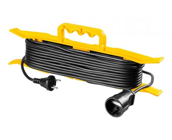 Удлинитель на рамке Stayer MF 207, 50 м, 2200 Вт, 1 гнездо, ПВС 2х0,75 мм2, 55018-50_z01 