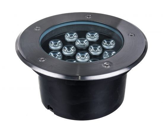 Тротуарный светильник FERON SP4114, 12LED теплый белый, 12W, 180хH90mm, IP67 32021 