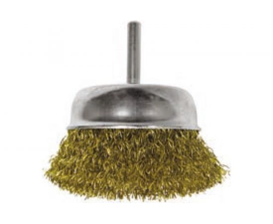 Щетка-крацовка чаша 50 мм для дрели Biber 70987 тов-076232 