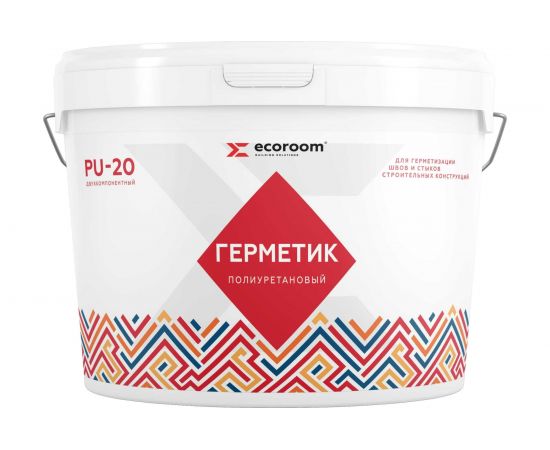 Полиуретановый герметик ECOROOM 2K, 16 кг E-PUгерм-7708/16 