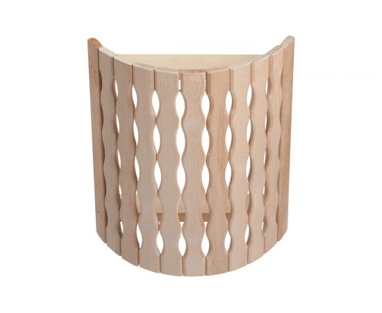 Угловой абажур Банные штучки Косичка 27х10.5х30.5см 32318 