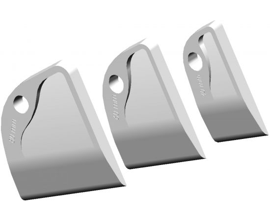 Набор шпателей для затирки и углов Строй Полимер ПАРУС 3 шт 40.60.80 1116 