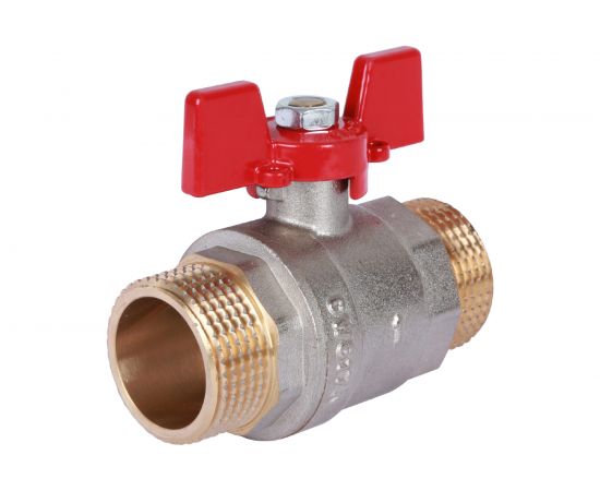 Шаровой кран ROMMER 1"", НР/НР, RBV-0007-0410225, RG008UB5BRCHG8 