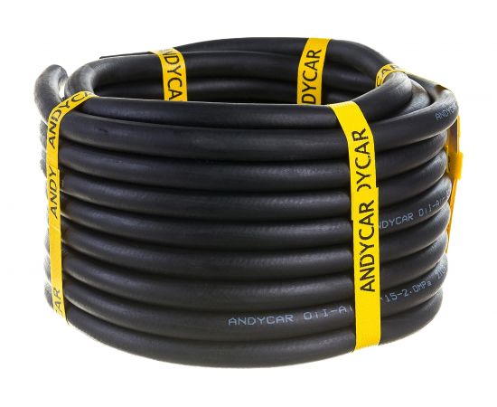 Шланг резиновый 3-х слойный маслобензостойкий ГОСТ 10362-2017 (8х15 мм; 20 атм.; способ усиления-оплетка; бухта 10 м) Andycar HO0820-10 
