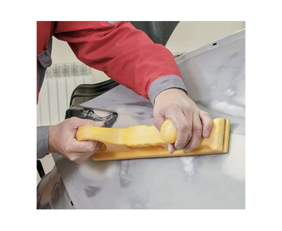 Полоса абразивная FILM PLATINUM (70х420 мм; 14 отв; Р120) Deerfos 7930091774838 – изображение 2