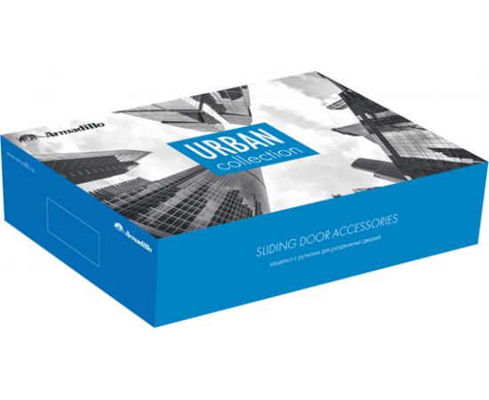 Ручка для раздвижных дверей ARMADILLO SH010 URB MWSC-33 итальянский тисненый 42389 – изображение 2