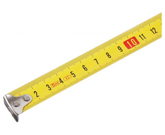 Рулетка ЕРМАК Автостоп, двукомпонентный корпус, 5мх19мм 658-121 – изображение 2