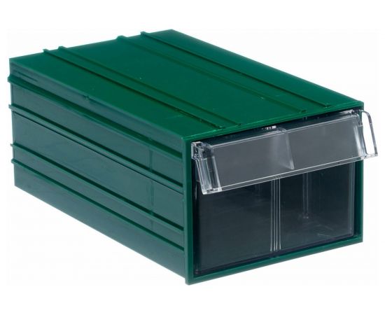 Пластиковый короб СТЕЛЛА-ТЕХНИК 140х250х100мм, С-2-зеленый-прозрачный – изображение 3