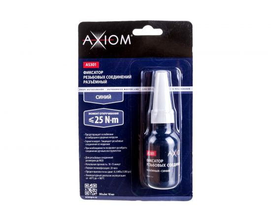 Фиксатор резьбовой AXIOM разъемный синий 10мл 11604835 – изображение 3