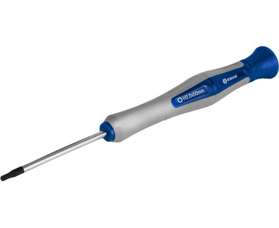 Отвертка для точных работ HEX 2.0 х 50 мм CR-V, подвес КОБАЛЬТ Ultra Grip 245-435 – изображение 3