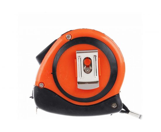 Рулетка ЕРМАК Автостоп, двукомпонентный корпус, 5мх19мм 658-121 – изображение 3