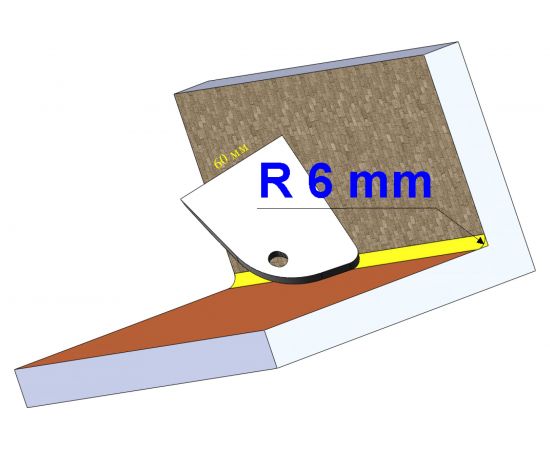 Набор шпателей для затирки и углов Строй Полимер ПАРУС 3 шт 40.60.80 1116 – изображение 3
