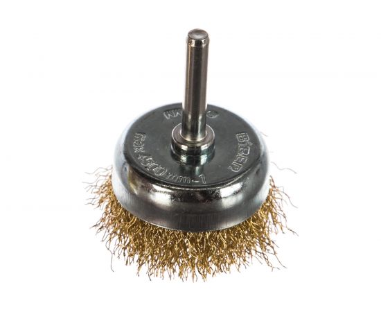 Щетка-крацовка чаша 50 мм для дрели Biber 70987 тов-076232 – изображение 3