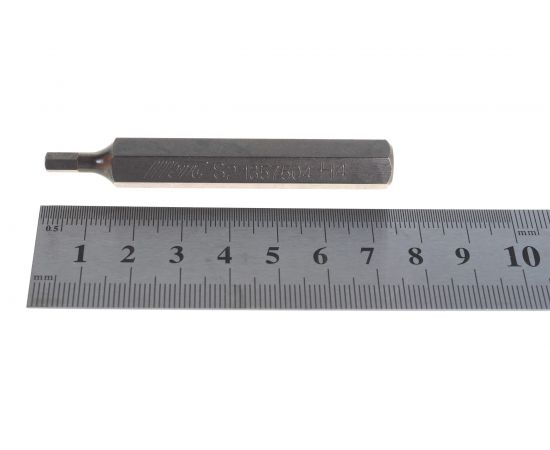 Удлиненная шестигранная вставка 10мм 4х75мм S2 JTC 1357504 – изображение 3