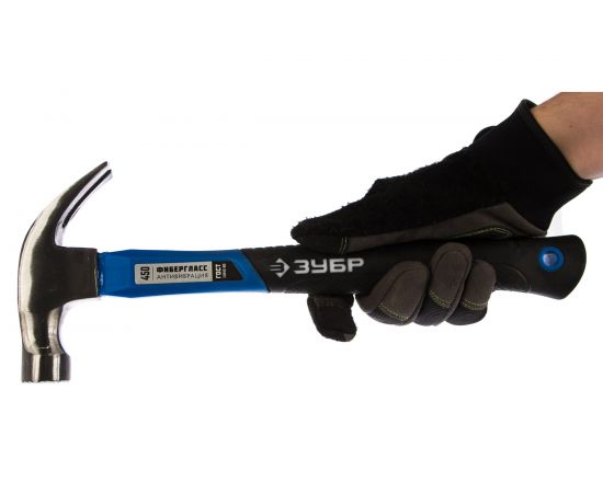 Молоток-гвоздодер Зубр 450 г Проф 20356-450 20356-450_z01 – изображение 4