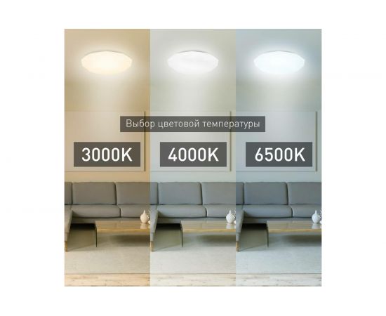 Светодиодный светильник ЭРА SPB-6 Sparkle 70 70Вт 3000-6500К 5950 Лм с пультом ДУ 511x84 мм Б0036366 – изображение 4