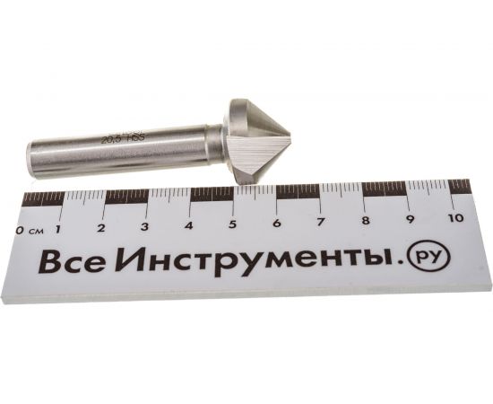 Зенкер конический 3-х канавочный (20.5х63 мм; хвостовик 10 мм; HSS) Bucovice Tools 741205 – изображение 4
