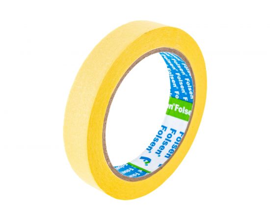 Малярная лента FOLSEN желтая, 60oC, 19мм x 35м 0213519 – изображение 5