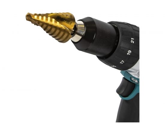 Сверло ступенчатое спиральное с кобальтовым покрытием по металлу (9-36 мм; шаг 3 мм; 3-х гран.хвост.10 мм) ПРАКТИКА 793-787 – изображение 5