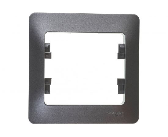 1-местная рамка Schneider Electric Glossa графит GSL001301 – изображение 5