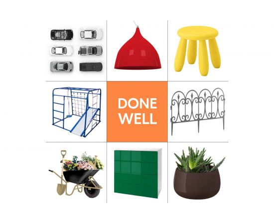 Универсальная эмаль DONEWELL черная глянцевая 520мл 11604650 – изображение 5