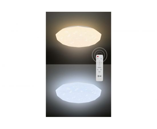 Светодиодный светильник ЭРА SPB-6 Sparkle 70 70Вт 3000-6500К 5950 Лм с пультом ДУ 511x84 мм Б0036366 – изображение 5