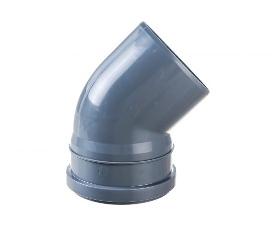 Отвод ПОЛИТЭК 110 мм, 45 градусов 100145 
