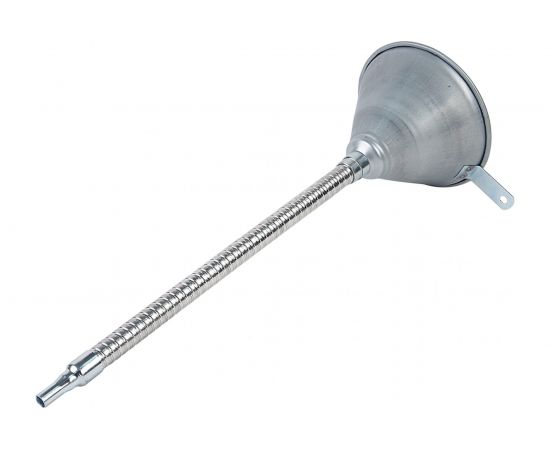 Воронка металлическая с гибким наконечником 370 мм JTC-3108A 