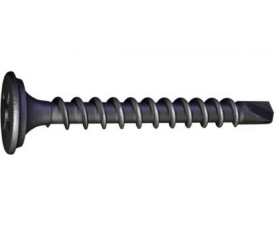 Самонарезающий винт со сверловым концом Grabber Scavenger PH2 3,5х25 мм Чёрный фосфат 500 шт. DS-25-500DIY 