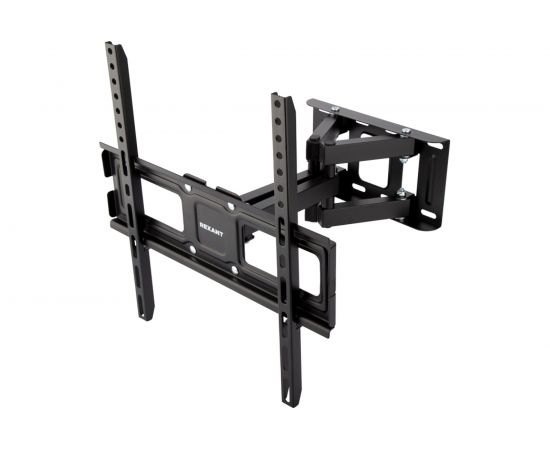 Кронштейн для телевизора REXANT 32-55 дюймов, наклонно-поворотный, выдвижной HOME 38-0334 