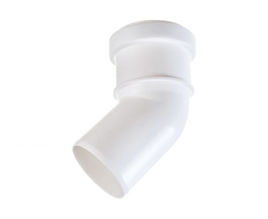 Отвод для бесшумной канализации ПОЛИТЭК из ПП, диаметр 50х45 градусов 100005045 
