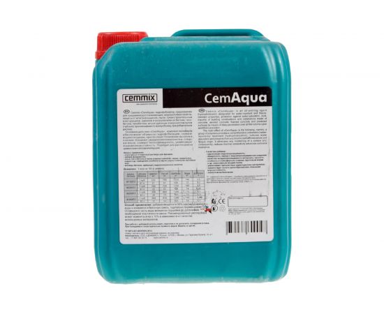 Водоотталкивающая добавка CEMMIX CEMAQUA 5 л 1/128 206772 