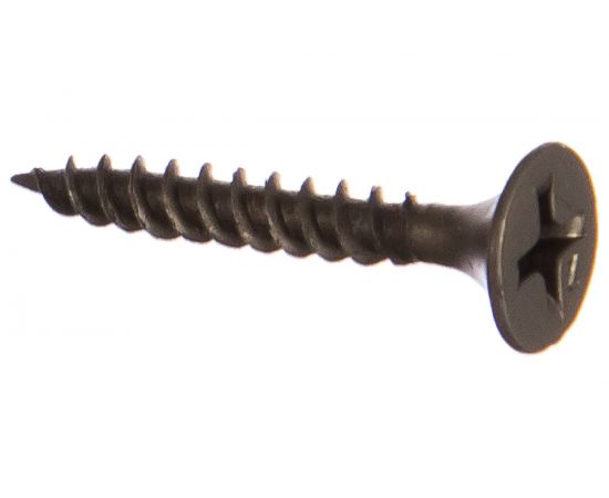 Саморез по металлу для ГКЛ Метизный двор 3,5x25, частая резьба, оксидированный, 40 шт. 4607173900470 