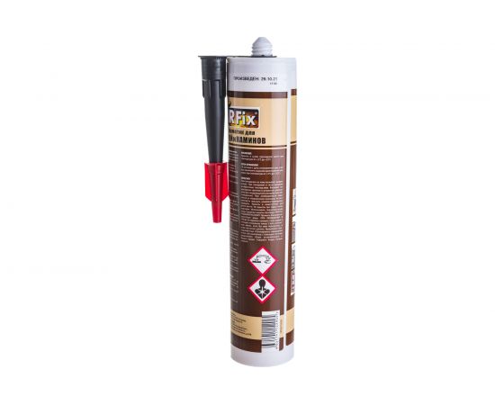 Герметик для печей и каминов IRFIX +1500 High Temperature Sealant черный 310 мл 20015 – изображение 2