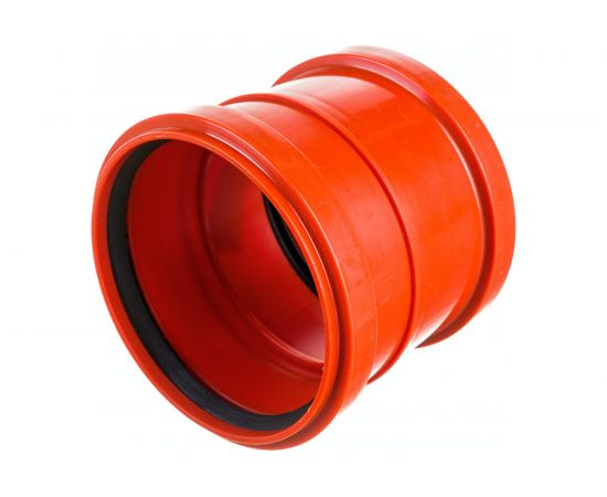 Двухраструбная муфта ПОЛИТЭК 110 200012110 – изображение 2