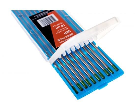 Электроды вольфрамовые WP-175 (10 шт; 3.0 мм; зеленый; AC) Gigant TE-WP-3,0 – изображение 2