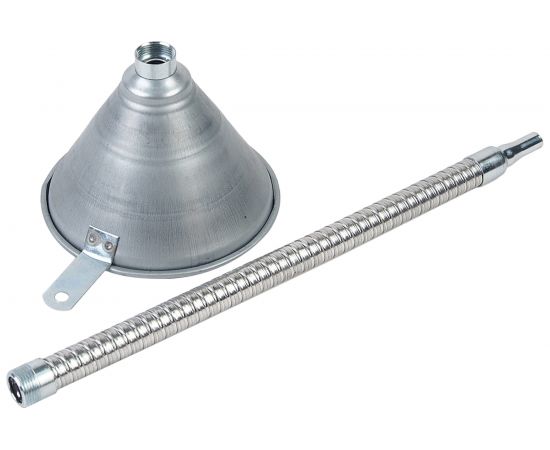 Воронка металлическая с гибким наконечником 370 мм JTC-3108A – изображение 2