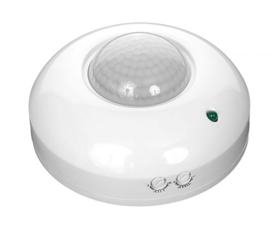 Потолочный датчик движения duwi DDP-01 360, 1200Вт, 10-420с, 6м, 3-2000Лк, белый 25813 1 – изображение 2