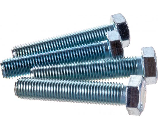 Болт с шестигранной головкой Зубр МАСТЕР ГОСТ 7798-70, класс прочности 5.8, оцинкованный, M16x80мм, 5кг (примерно 36 шт.) 303080-16-080 – изображение 2